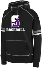 LADIES HOODED FLEECE PULLOVER