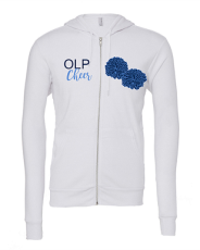 OLP-Full Zip Fleece Hooded Sweatshirt