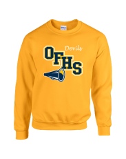 OFHS Cheerleader Gold Crewneck Sweatshirt