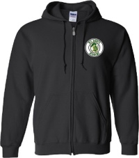 All Saints Academy Full Zip Fleece Hooded Sweatshirt