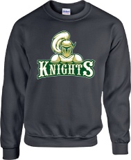 All Saints Academy Fleece Crewneck Pullover Sweatshirt