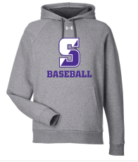 University of Scranton Baseball UA Rival Fleece Hooded Sweatshirt Pullover