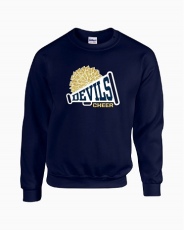 Old Forge High School Cheerleading Megaphone Logo Crewneck Sweatshirt