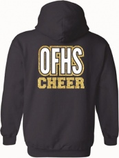 Old Forge High School Cheerleading Navy Hoodie