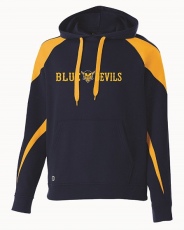 Old Forge School District Hooded Fleece Pullover Sweatshirt