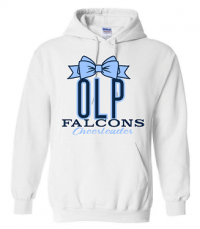 OLP Cheerleading Hooded Pullover Fleece Sweatshirt