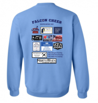 OLP Cheerleading Sponsor Crew Neck Sweatshirt