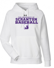University of Scranton Baseball  UA Rival Fleece Hooded Sweatshirt Pullover