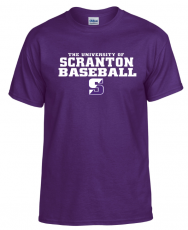 University of Scranton Baseball Short Sleeve T-shirt