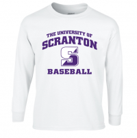 University of Scranton Baseball Long Sleeve T-Shirt