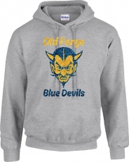 OLD FORGE HIGH SCHOOL CHEERLEADING HOODED SWEATSHIRT PULLOVER