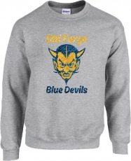 OLD FORGE HIGH SCHOOL CHEERLEADING FLEECE CREWNECK PULLOVER