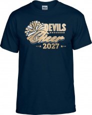 OLD FORGE HIGH SCHOOL CHEERLEADING SHORT SLEEVE T-SHIRT